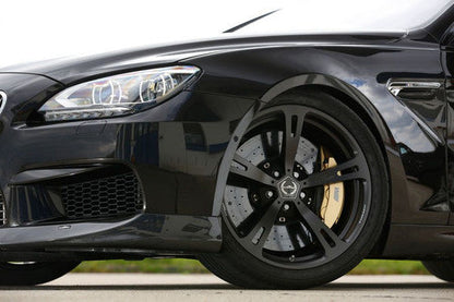 Genuine AC Schnitzer Type V Lightweight Forged 20 Inch Anthracite Alloy Wheels/Rims for BMW M6 Gran Coupe F06 - Deep Concave 5-Spoke, Staggered Fitment 20x9 Front 20x10 Rear (9Jx20/10Jx20) - Dark Grey OEM+ Set of 4