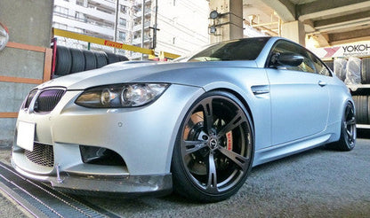 AC Schnitzer Type V Forged 20" Wheels for BMW M3 E90 Saloon/Sedan - Anthracite Gunmetal 5-Spoke Deep Concave Alloy Rims, Lightweight Staggered Set of 4 - 9Jx20 Front / 10Jx20 Rear Performance Fitment