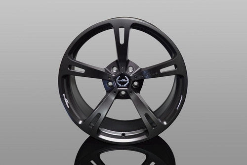 Genuine AC Schnitzer Type V Forged 22" Matt Anthracite 5-Spoke Alloy Wheel Set for BMW X5M (F85) & X6M (F86), Staggered 10Jx22 Front / 11.5Jx22 Rear