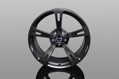 Genuine AC Schnitzer Type V Forged 22" Matt Anthracite 5-Spoke Alloy Wheel Set for BMW X5M (F85) & X6M (F86), Staggered 10Jx22 Front / 11.5Jx22 Rear