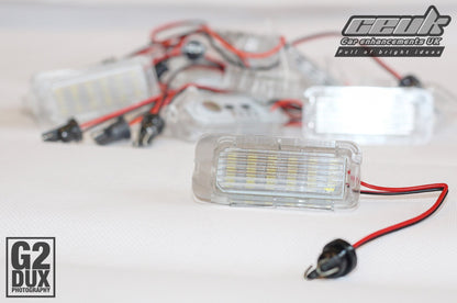 BriteVue Full LED Number Plate Light Units (Pair) – Sealed SMD Replacement (T10 | W5W) - Ford Kuga MK1 (2007-2012)