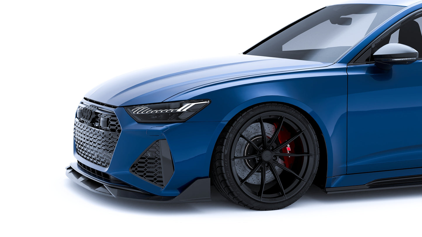 Audi RS6 C8 Avant Carbon Fibre Body Kit by CT Carbon – Complete Aero Styling Package 2019+ (Front Lip Splitter, Side Skirts, Rear Diffuser, Boot Lip Spoiler) | RS6 Estate Wagon Exterior Kit | Pre-Order UK