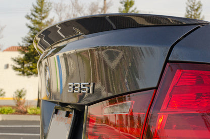 Genuine BMW Gloss Carbon Fibre/Carbon Fiber Bootlid/Trunk Lip Spoiler for