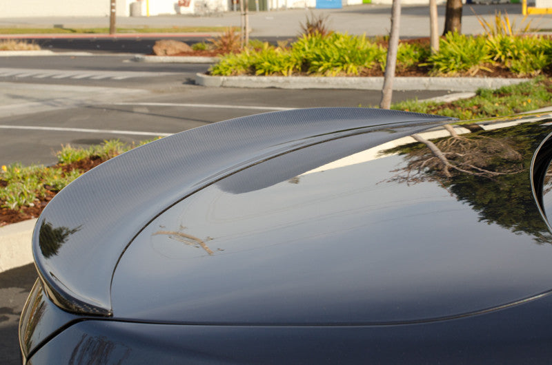 Genuine BMW Gloss Carbon Fibre/Carbon Fiber Bootlid/Trunk Lip Spoiler for