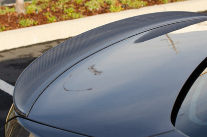 Genuine BMW Gloss Carbon Fibre/Carbon Fiber Bootlid/Trunk Lip Spoiler for