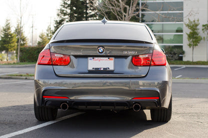 Genuine BMW Gloss Carbon Fibre/Carbon Fiber Bootlid/Trunk Lip Spoiler for