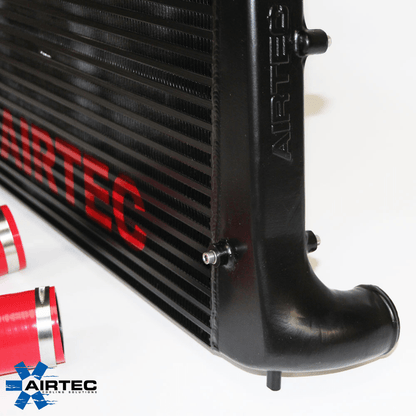 AIRTEC Stage 2 Front Mount Intercooler (FMIC) Upgrade for VAG 2.0 TFSI & 1.8 TFSI - Audi S3 8P/A3 8P/TT 8J, VW Golf GTI Mk5 Mk6/Golf R Mk6/Scirocco R, SEAT Leon Cupra, Skoda Octavia 2.0 TFSI - UK-Made Pro-Series Black, Direct Fit