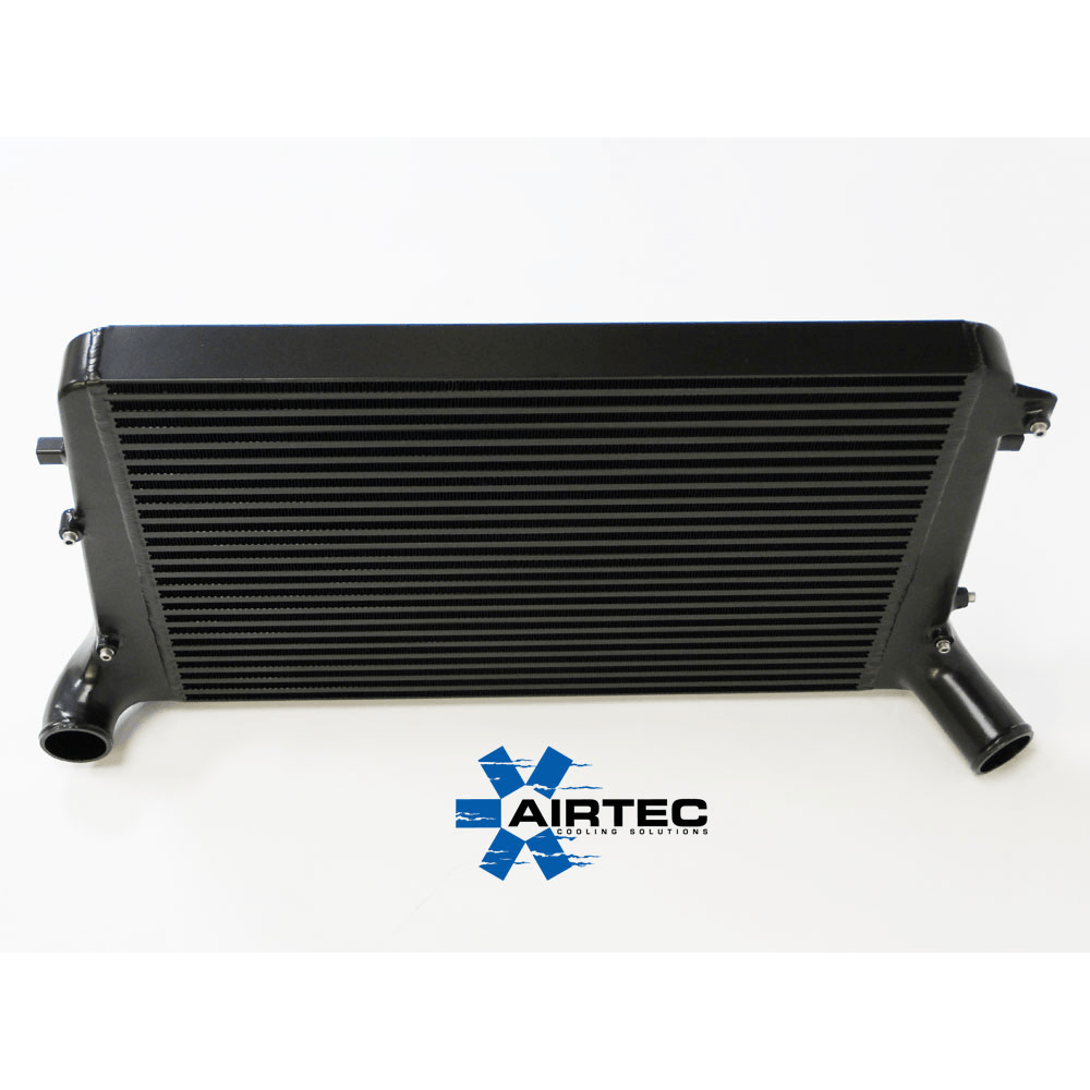 AIRTEC Stage 2 Front Mount Intercooler (FMIC) Upgrade for VAG 2.0 TFSI & 1.8 TFSI - Audi S3 8P/A3 8P/TT 8J, VW Golf GTI Mk5 Mk6/Golf R Mk6/Scirocco R, SEAT Leon Cupra, Skoda Octavia 2.0 TFSI - UK-Made Pro-Series Black, Direct Fit
