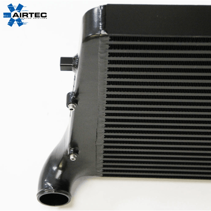 AIRTEC Stage 2 Front Mount Intercooler (FMIC) Upgrade for VAG 2.0 TFSI & 1.8 TFSI - Audi S3 8P/A3 8P/TT 8J, VW Golf GTI Mk5 Mk6/Golf R Mk6/Scirocco R, SEAT Leon Cupra, Skoda Octavia 2.0 TFSI - UK-Made Pro-Series Black, Direct Fit