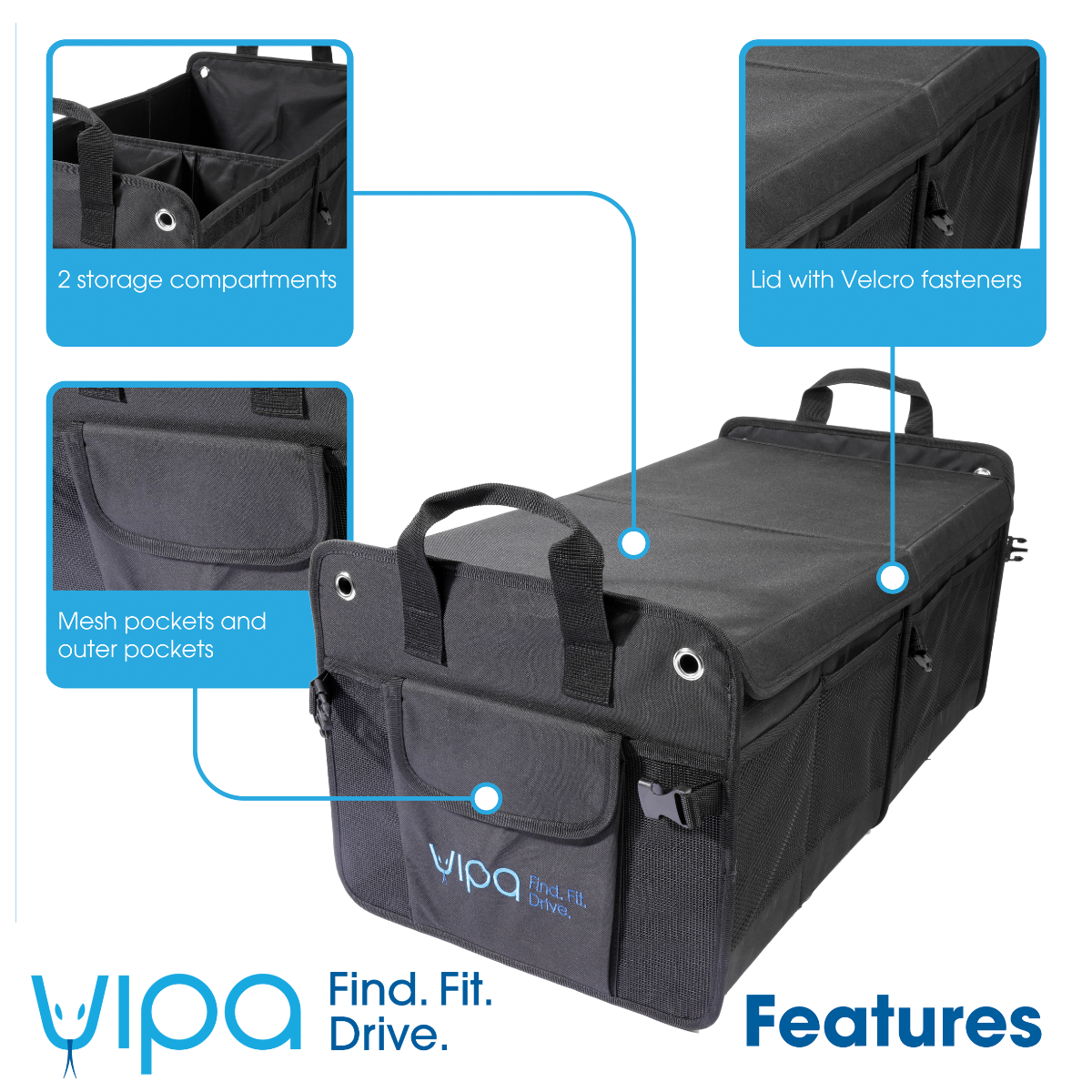 Large Universal Boot Organizer