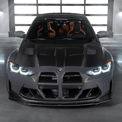 Vorsteiner GTS-V Aero Vented Carbon Fibre Hood/Bonnet for BMW G80 M3 & G82 M4 (G8X)  Lightweight Pre-Preg, OEM Fit