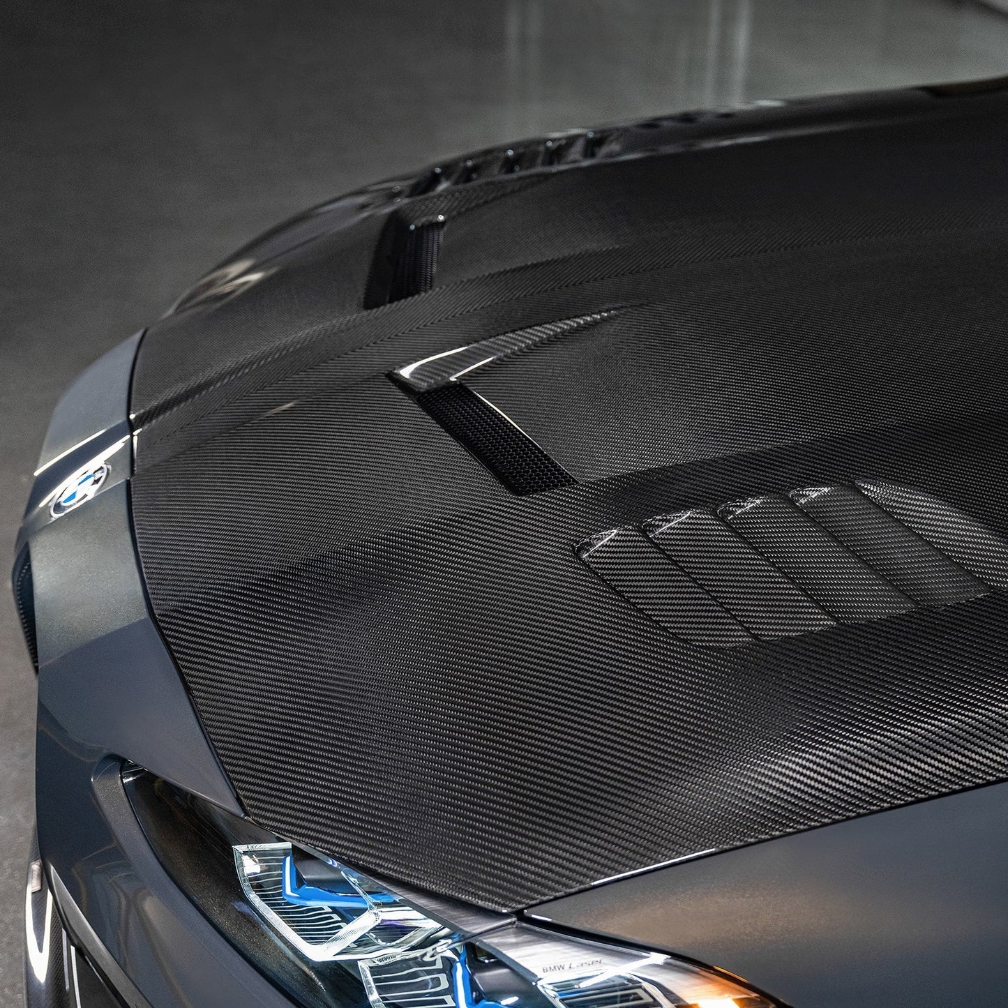 Vorsteiner GTS-V Aero Vented Carbon Fibre Hood/Bonnet for BMW G80 M3 & G82 M4 (G8X)  Lightweight Pre-Preg, OEM Fit