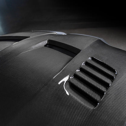 Vorsteiner GTS-V Aero Vented Carbon Fibre Hood/Bonnet for BMW G80 M3 & G82 M4 (G8X)  Lightweight Pre-Preg, OEM Fit