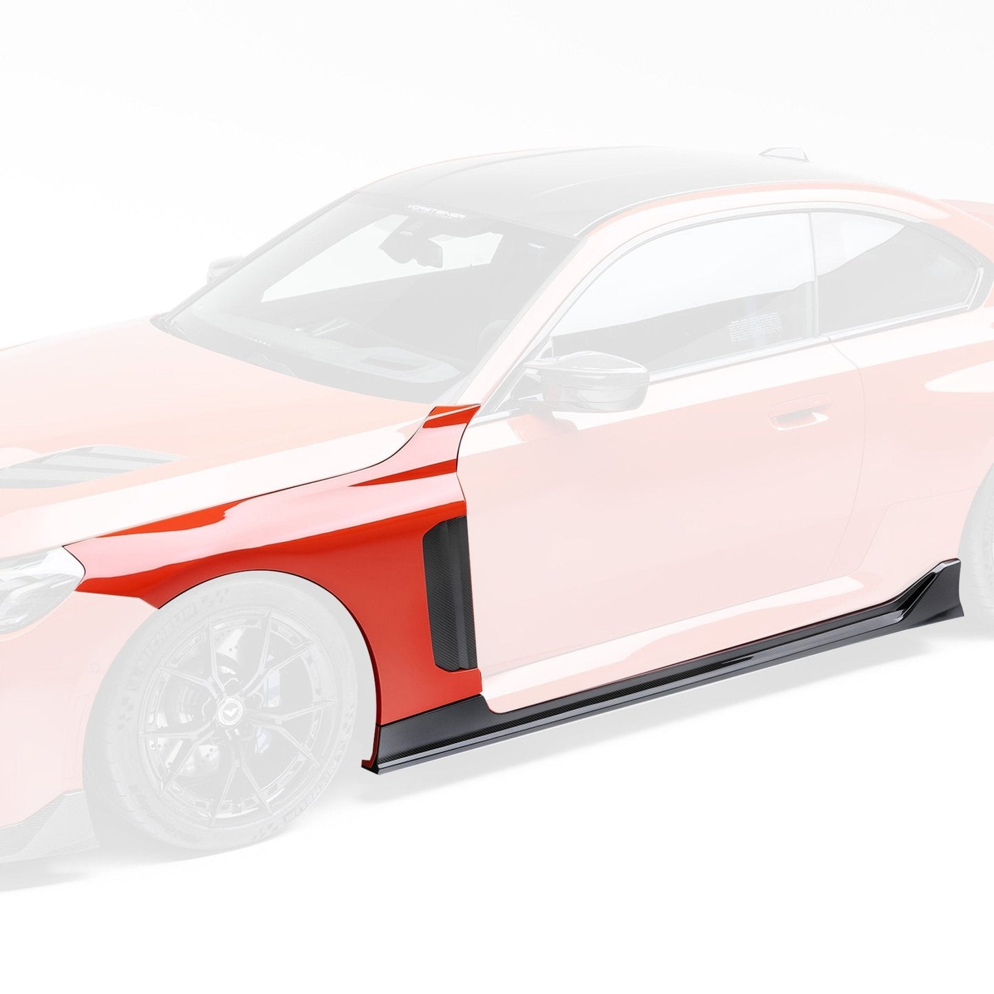 Vorsteiner VRS Aero Pre-Preg Carbon Fibre Vented Fenders/Wings & Side Skirts Kit for BMW M2 G87 (2023+)