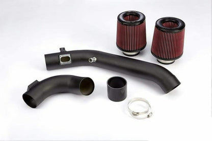 VRSF High Flow Cold Air Intake Kit for BMW S55 - M3 F80, M4 F82/F83 & GTS, M2 Competition F87 - 3 Inch Mandrel-Bent Aluminium, Cleanable Filters, Dyno-Proven Gains
