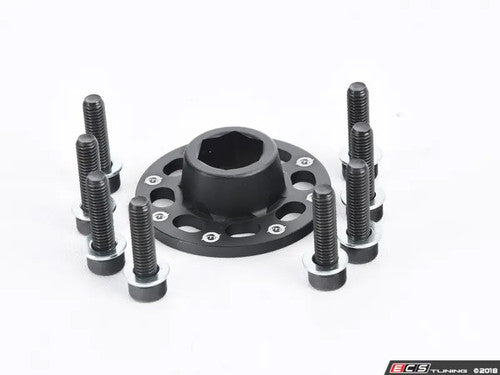 BMW S55 Crank Hub Lock Ring Fix/Solution by VTT – Crankshaft Bolt Capture Retainer / Crank Pulley Bolt Guard/Locking Plate – Fits M3 M4 M2 Competition (F80 F82 F83 F87) – Bottom End Protection Upgrade