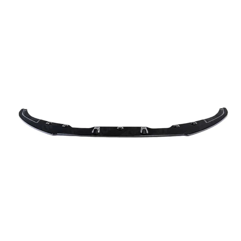 VW GOLF R MK7.5 EVO-1 GLOSS BLACK FRONT SPLITTER BY ZAERO (2017-2020)