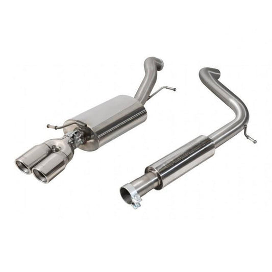 VW/Volkswagen Polo BlueGT 6R 1.4 TSI (2012-2013) Cat Back, Cat-Back, Catback Stainless Steel Performance Sports Exhaust System | T304 63.5mm (2.5") | Resonated or Non-Resonated | UK Made | Centre & Back Box Replacement