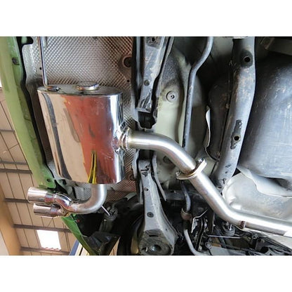 Cobra Exhausts - Audi A3 (8P) 2.0 TDI 140PS (2WD) (3 Door) Twin Tip Cat Back Performance Exhaust
