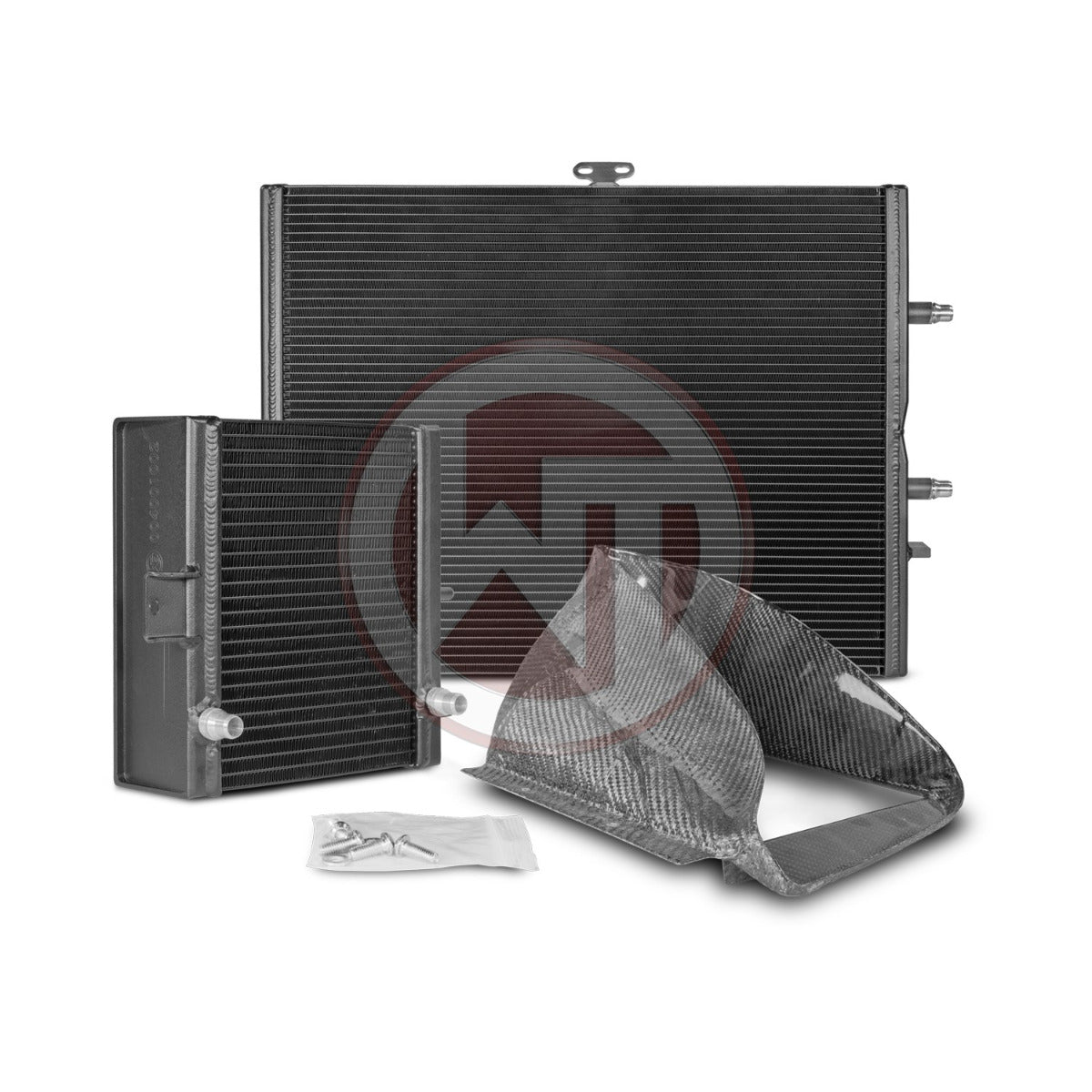 Wagner Tuning Competition S55 Cooling Package for BMW F80 M3 F82 F83 M4 (F8X) | Low Temp Radiator LTR & Aux Radiators | Water-to-Air Chargecooler/Intercooler Heat Exchanger Upgrade | Direct Fit Plug & Play