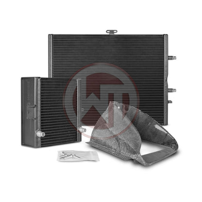 Wagner Tuning Competition S55 Cooling Package for BMW F80 M3 F82 F83 M4 (F8X) | Low Temp Radiator LTR & Aux Radiators | Water-to-Air Chargecooler/Intercooler Heat Exchanger Upgrade | Direct Fit Plug & Play