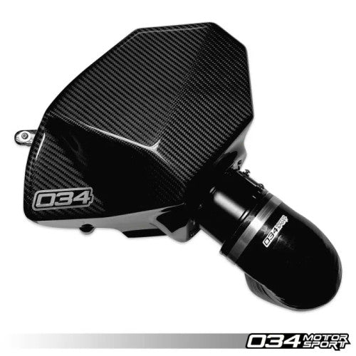 034Motorsport X34 Carbon Fibre/Fiber Cold Air Intake System & Induction Kit for BMW B58 3.0L 3.0T – F2X/F3X M140i M240i 340i 440i (F20 F21 F22 F23 F30 F31 F32 F33 F36) Performance Airbox Upgrade