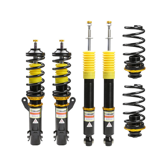 Yellow Speed Racing YSR Dynamic Pro Sport Coilovers Audi A1 8X (2010-2018) Adjustable Suspension Lowering Kit | Height Adjustable Shocks & Springs | 33-Way Damping | Street & Track Coilover Kit